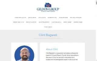Clint Bagwell - Ormond Beach Realtor website