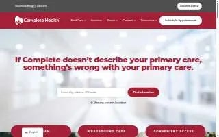Complete Health - Ormond Beach East website
