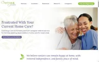 Concierge Care - Daytona website