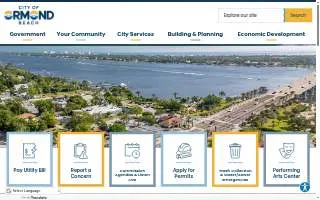 Ormond Beach Performing Arts website