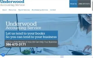 Underwood Accounting Services website