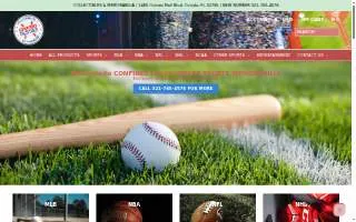 Confines Collectibles website