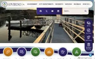 Oviedo City Cafe website