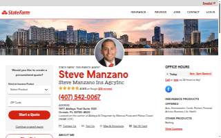 Steve Manzano - State Farm Insurance Agent