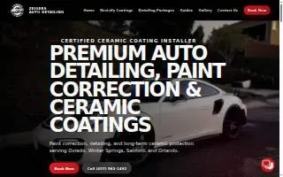 Zeigers Auto Detailing website