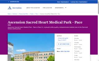 Ascension Sacred Heart Medical Park - Pace