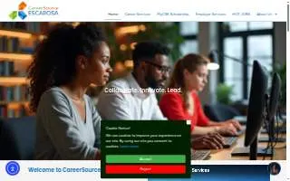 CareerSource Escarosa of Pace website