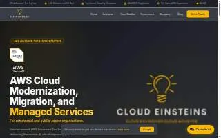 Cloud Einsteins website