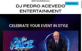 DJ Pedro Acevedo (DJ Pace) website