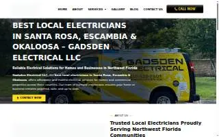 Gadsden Electrical website