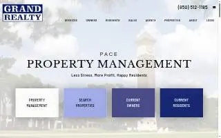 Grand Realty Inc. website