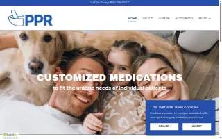 Professional Pharmacy Resources (PPR Pharmacy) website