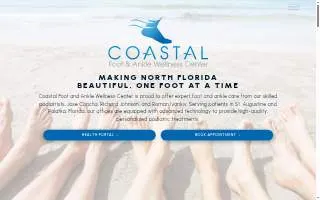 Coastal Foot & Ankle Wellness Center, LLC: Richard Johnson, DPM website