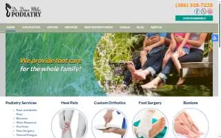 Dr. Dawn Miles Podiatry website