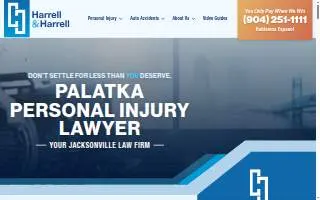 Harrell and Harrell, P.A. website