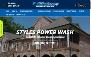 Styles Power Wash of Palatka website