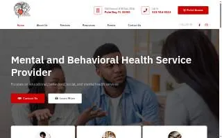 All in Mental Health, LLC website