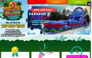 Bayside Bounce and Party Rental LLC website