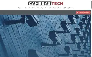 Cameras Tech - Melbourne Cameras and Access Control Installation l Fiber l Cabling website