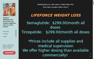 Lifeforce Weight Loss Sale!