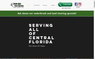 Palm Bay Tree Service Inc website