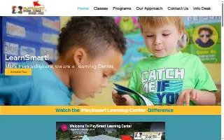 PlaySmart Learning Center website