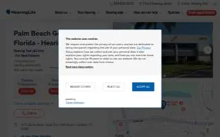 HearingLife of Palm Beach Gardens FL website