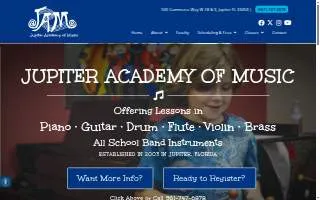 Jupiter Academy of Music website