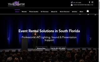 Vivid Source Events and Rentals of Palm Beach Gardens
