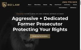 BD Law - Brandon Dinetz, Esq. of Palm City website