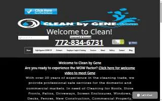 Clean by Gene of Palm City website