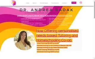 DR ANDREA RADAK website