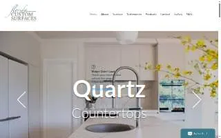 Florida Custom Surfaces website