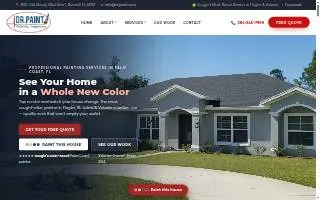 Dr. Paint of Palm Coast website