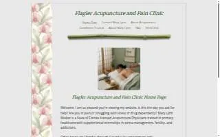 Flagler Acupuncture website