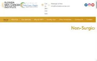 Florida Skin Cancer Institute website