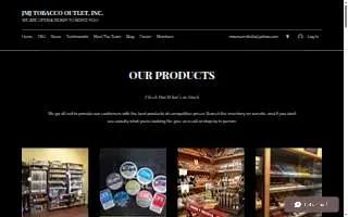 JMJ Tobacco Outlet Inc website