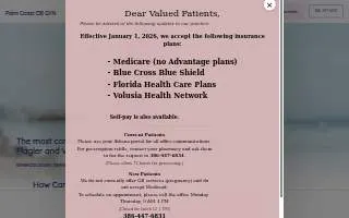 Palm Coast OB GYN website