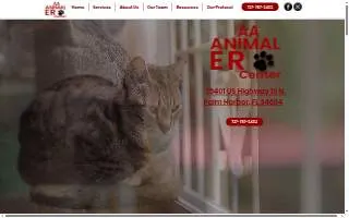 AA Animal ER Center website