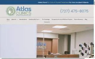 Atlas Clinics Palm Harbor website