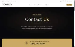 Conrad Jewelry website