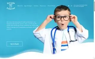 East Lake Pediatrics website
