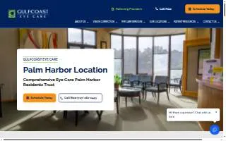 Gulfcoast Eye Care, Brenda Liffland, OD website