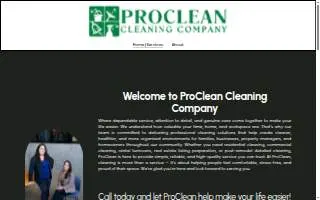 ProClean Pressure Washing Palm Harbor website