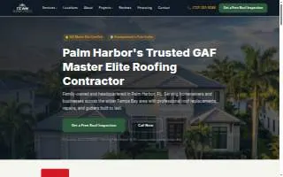 Team Armored Roofing & Construction website