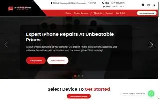 Ur Broken Phone - Clearwater Phones & Computers of Dunedin website