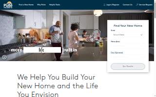 Pulte Mortgage website