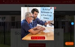 Fencing South Florida website