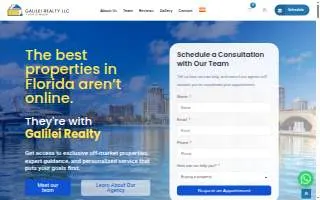 Galilei Realty LLC website