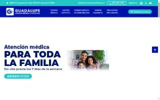 Guadalupe Medical Center of Palm Springs website
